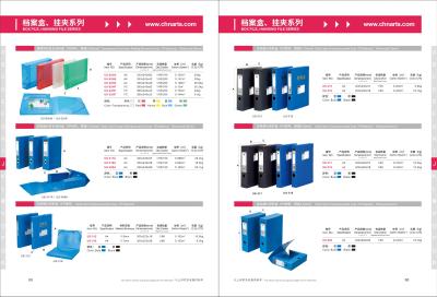 Китай Случай A4 морозные PP документа прозрачной складчатости перекрестного зерна пластиковый хранит коробку продается