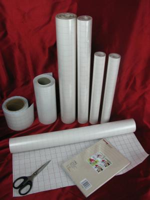 中国 ポリ塩化ビニールの表紙のためのプラスチック明確で透明な付着力の密着印画紙ロールEN71 販売のため