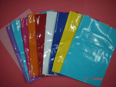 Cina copertina di libro protettiva di plastica lucida del PVC, nessun rivestimento di polvere di plastica dell'autoadesivo per il libro in vendita