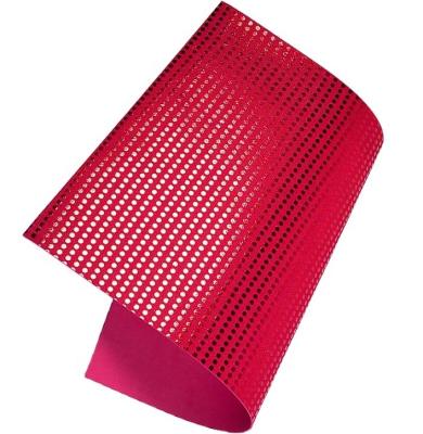 China Metallischer Dot Fabric EVA Fabric Texture EVA Foam Sheets With Polka Doterfect für Kinder Art Pr zu verkaufen