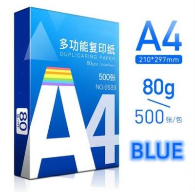 China Multipurpose A4 Copy Paper 80gsm , 210mmX297mm White Photocopy Paper for sale