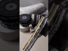 Корейская многоцветная лента с маленькими ароматными цветочными краями, меховыми и грубыми краями, аксессуарами для одежды, аксессуарами для волос, украшением из материала для ошейника DIY