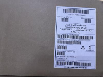 China DELL EMC DS-6620B Brocade Network Switch G620 48 SFP+ Port 4x QSFP 16GB for sale