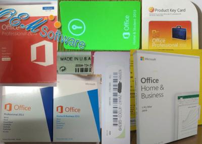 China Online Activation FPP Microsoft Office Activation Key Card PKC 2013 / 2016 / 2019 Pro for sale