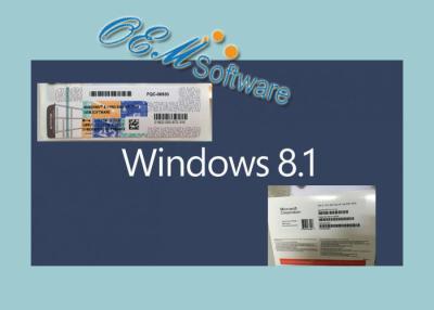 China Windows 8.1 Pro PC Product Key Online Activation Oem Hologram Coa Sticker for sale