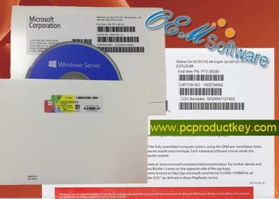 China Original 64 Bits Windows Server 2012 R2 Datacenter Retail Box DVD Oem Product Key for sale