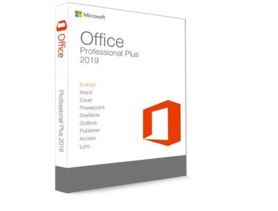 China MS Activation Office 2019 Pro Plus Office 2019 Professional Retail Key for sale
