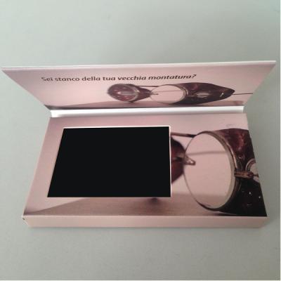 China 2.4 inch Video Name Tag/LCD Video Brochure/Video Business Card for sale