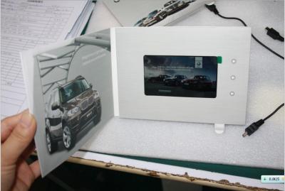 China A5 7'' touch screen video brochure with 1GB storage for sale