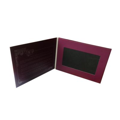 China High Quality Customized Invitation Video  Card With Envelope For Party Decoration for sale