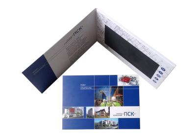 China Marcas video de alta calidad de la tarjeta de visita de la pantalla del LCD TFT de la nueva moda 10,1”/folleto video del negocio/folleto video PVC101 en venta
