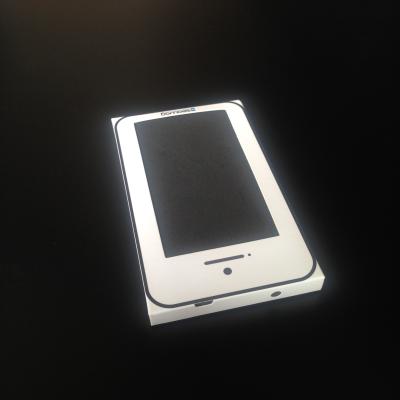 China iPhone style Video Advertising Card 4.3 inches lcd screen POP digital display POP player for sale