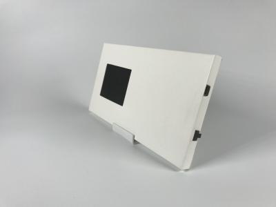 China Transmisores video del estante del vídeo de la exhibición de pantalla LCD de los artes de papel 2.4inch con el forro doble de la cinta para la exhibición al por menor en venta