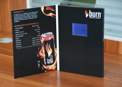 China Innovative video brochure 2.8inch lcd screen video paper card  for brand activation and marketing strategy for sale