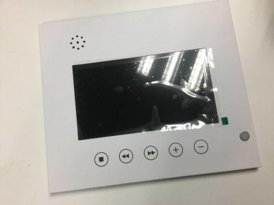China Paper Material LCD video brochure card 7inch LCD screen video card with no printing video module kits for sale