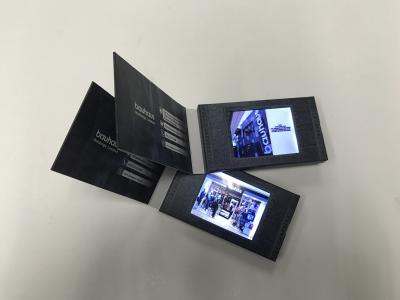 China Fully customizable video business card Full printing paper card 2.4inch LCD screen business card name card for sale