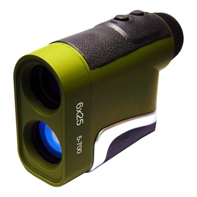 China Small Golf Rangefinder With Pouch , 6x25 Golf Ball Laser Distance Finder for sale