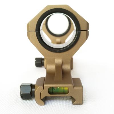 China 20mm Rail Dual Ring One Piece Scope Mount With Spirit Level for sale
