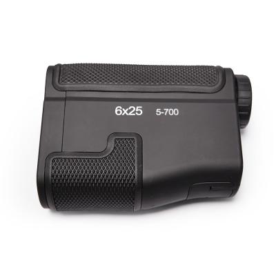 China 6x25 Digital Golf Rangefinder 5-1000 Meter With Pinsensor Battery for sale