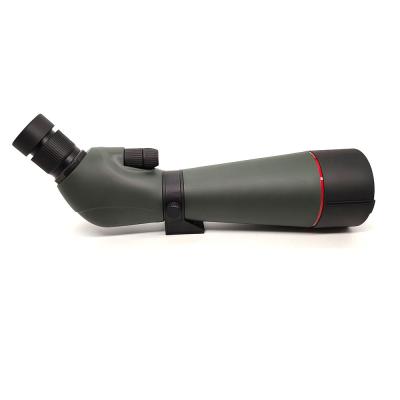 China 20-60X80 Spotting Scope For Shooting Hunting Dual Focus Nitrogen Filled ED Glass for sale