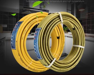 China KONCH Gas Cooker Connection Pipe , DN13 Cooker Flex Hose ISO9001 for sale