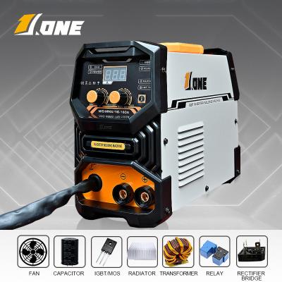 China 85% Efficiency Portable 110v 220v MIG MMA Welder IP21 High Duty Cycle for sale