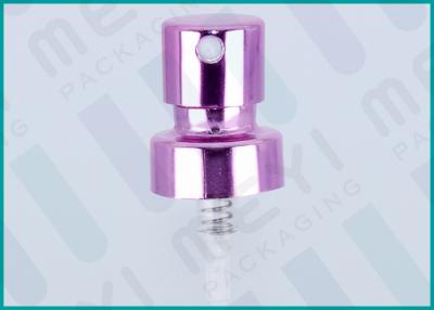 China Glossy Pink Perfume Spray Pump / 15mm Diameter Perfume Atomiser Pump  for sale