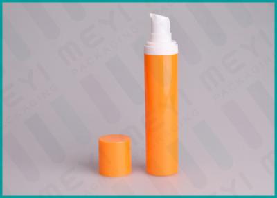 China 50ml AS Cosmetics Airtight Pump Bottle , Airless Vacuum Pump Bottle for sale