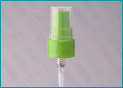 China All Plastic Green 20/410 Treatment Pump No Spill For Cosmetic Lotion Bottle for sale