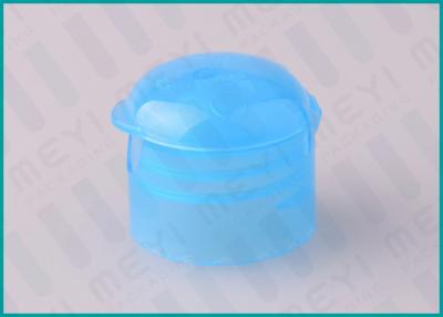 China 20/410 Blue Flip Top Dispensing Caps For Hand Wash Liquid / Disinfectant for sale
