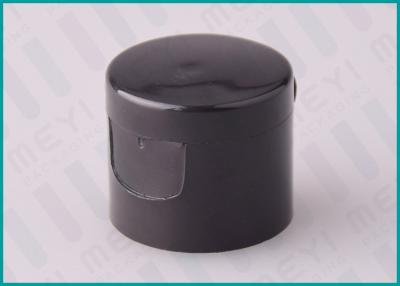 China 20/415 Black Flip Top Closures Anti - Spill With Polypropylene Material for sale