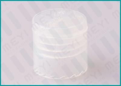 China Transparent Smooth Flip Top Cap 20/415 Highly Sealed For Lotion Bottles for sale