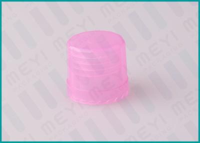 China 24/415 Pink Screw Top Caps Leakage Prevention With Polypropylene Material for sale