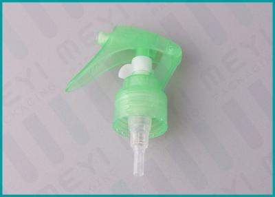 China Cabeza de espray plástica verde del disparador del rociador 24/410 del disparador que hace espuma que hace espuma  en venta