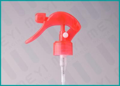 China 28/410 Red PP Spray Trigger Nozzle Head Smooth Closure For House Cleaning for sale