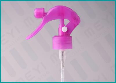 China 24/410 Pink All Plastic Pump Sprayer , Economic Fine Mist Trigger Sprayer for sale