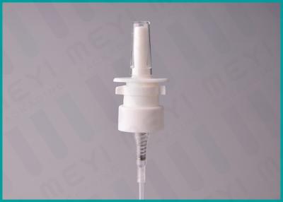 China Dia.20mm Pharmaceutical Bottle Packaging Pump , Smooth Nasal Mist Spray Pump for sale