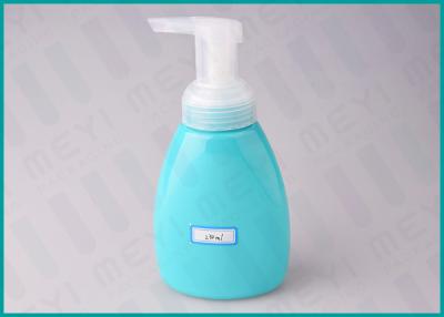 China Customized Shape PET Cosmetic Pump Bottle 230 ML With 40 MM Foam Soap Pump for sale