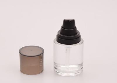 China 18/400 40 Ml Glass Jars With Lids FDA Small Round Glass Bottles for sale
