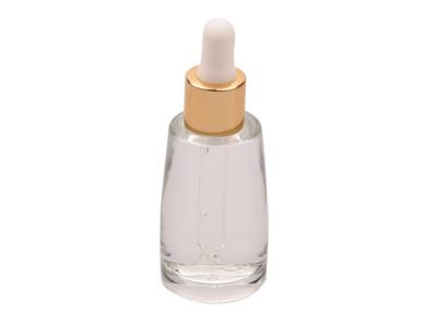 China 100ml 18/415 Rose Gold Dropper Bottle Leakage Proof Glass Lotion Bottle for sale