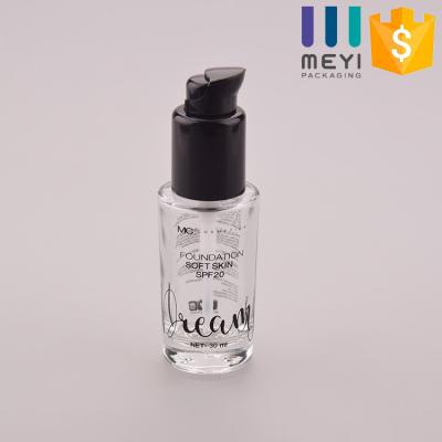 China 30 Ml Glass Foundation Bottle for sale
