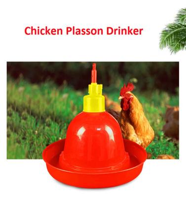 China 38cm Poultry Water Drinkers Nestable Plasson Broiler Drinker for sale