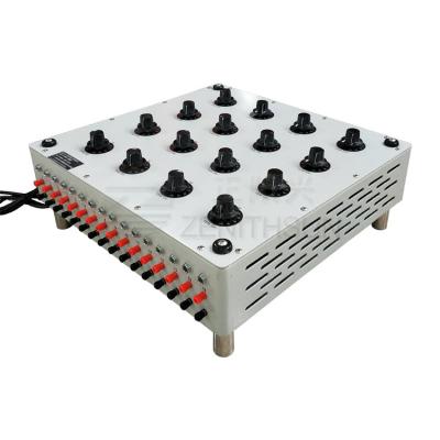 China 16X150W Power Variable Resistor Box Controlled By Sliding Knobs for sale