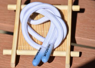 China Black Logo Printed 37.5cm Braided Polyester Rope Round For Garments en venta