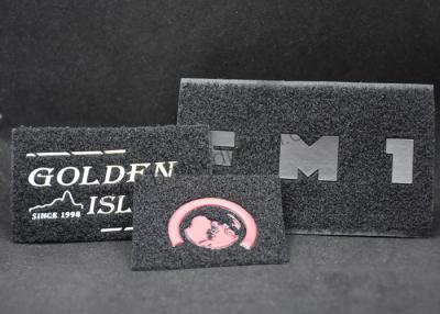 China 2D 0.5mm Zilveren In reliëf gemaakt Hard pvc van de Flarden Vrouwelijk Klitband Te koop