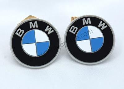 China Custom Rubber Logo Patch Embossed BMW PVC Patches For Hats for sale