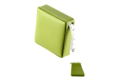 China PU Leather Retractable Body Tape Measure 79 Inch Square Measuring Tape for sale