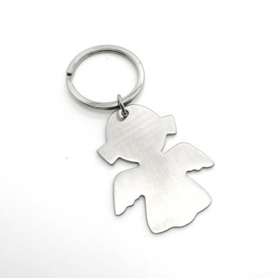 China As Photo Girl Metal zinc alloy Key Chain with Keychain Holder for sale