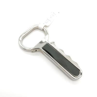 China Upgrade Your Keychain with MOQ 500 key shape Metal Keychain Holder for sale