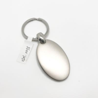 China MOQ 500 Silver Metal Keychain Holder with Durability MOQ 500 and 500 Pieces MOQ for sale